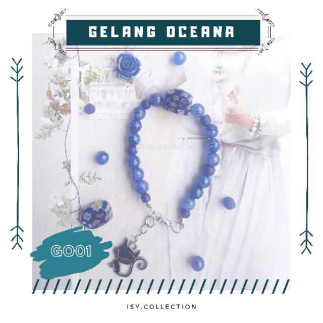 OCEANA PREMIUM Womens BRACELET CHARM BRACELET CANDY BRACELET KOREAN FASHION BRACELET GEMSTONE BRACEL