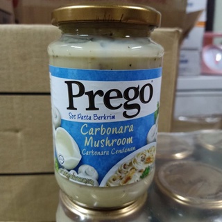 Prego Sos Pasta Berkrim Carbonara Mushroom. 350 g.