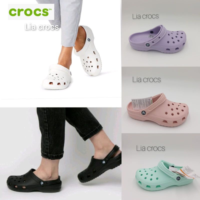 รองเท้าแตะ crocs classic clog / crocs classic / รองเท้าแตะผู้หญิง crocs / crocs ผู้ชาย