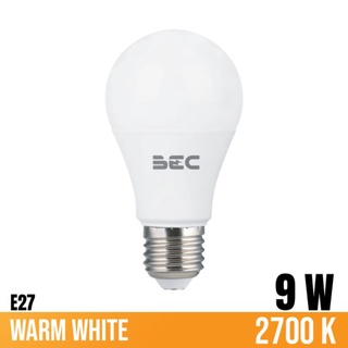 BEC หลอด LED Bulb ULTRA 9W/2700K A60 E27