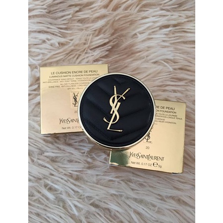 พร้อมส่ง 🍯คุชชั่น YSL Le Cushion Encre De Peau Limited Edition เบอร์ 20 SPF50+/PA+++ 5g