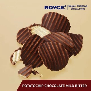 ROYCE' Potatochip Chocolate Mild Bitter โปเตโต้ชิพ ช็อกโกแลต มายด์ บิทเตอร์