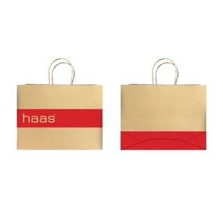 haas ถุงช้อปปิ้ง ถุงกระดาษอเนกประสงค์ ZHP003haas