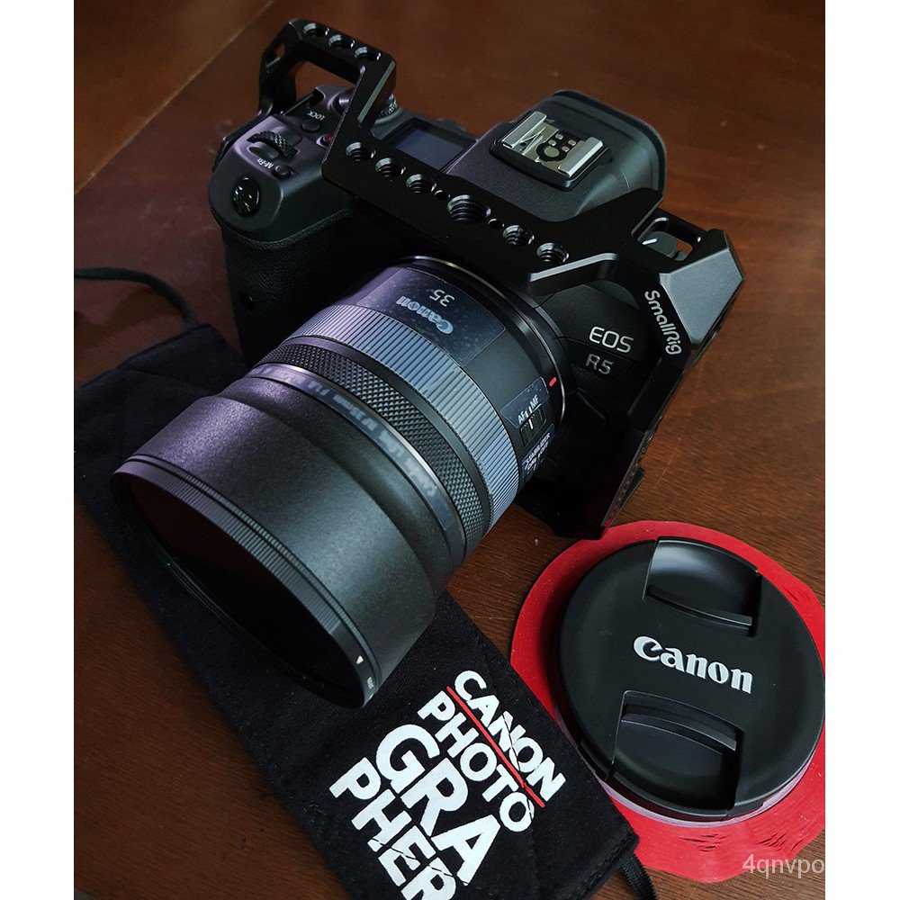 jwrw [พร้อมส่ง] Canon RF 35mm Metal Hood // ฮู้ดเลนส์ 35 mm ของ Canon สามารถใส่ Filter ด้านหน้าได้ ข