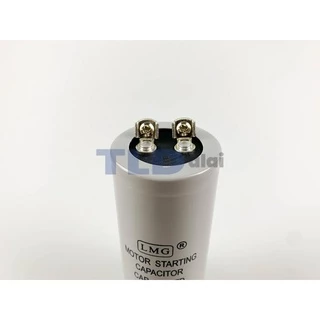 คาปาซิเตอร์สตาร์ท แคปสตาร์ท 180uF 330V. คาปาซิเตอร์ ยี่ห้อ LMG ขนาด 45x100mm. (กว้างxยาว) แบรนด์ชั้นนำส่งออกทั้วโลก