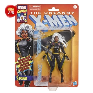 Hasbro การ์ดติดผนัง ลาย Marvellegends X-MENX Goddess of Storm ขยับได้ ขนาด 20 ซม.