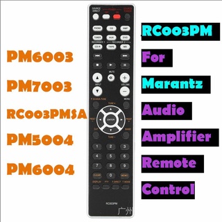 ใหม่ รีโมตคอนโทรลเครื่องขยายเสียง rc003pm สําหรับ Marantz pm6003 pm7003 rc003pmsa PM 6003 PM 7003 pm5004 pm6004