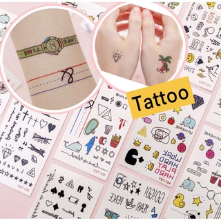 *พร้อมส่ง* Tattoo แทททูมินิมอล So cute