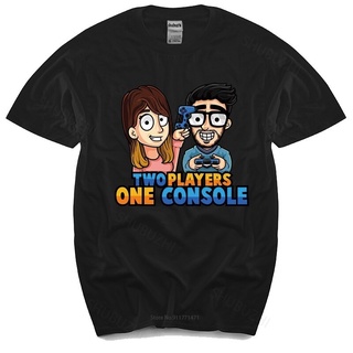 เสื้อยืดคอกลม พิมพ์ลาย dei Two Players One Console - STEF E PHERE Italian Youtuber แฟชั่นฤดูร้อน สําหรับผู้ชายS-5XL