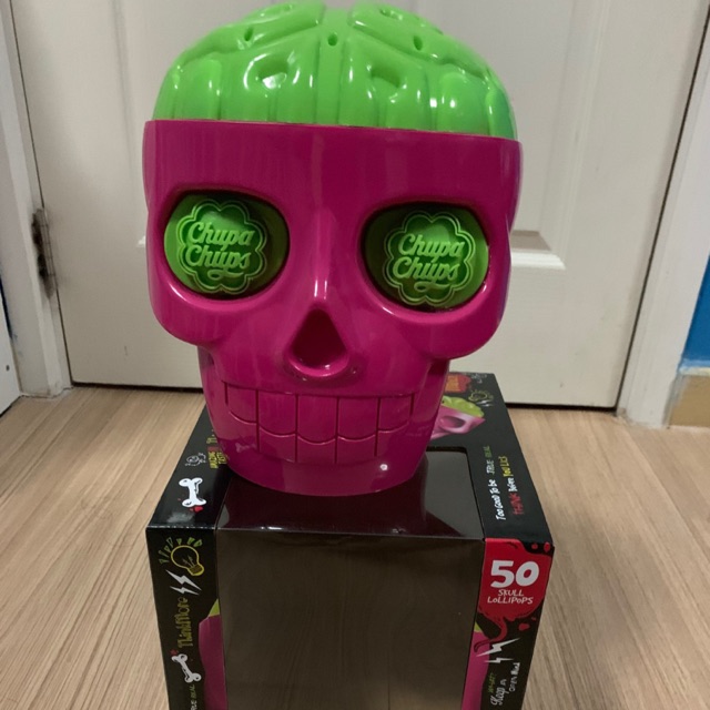 💚💀 Chupa Chups 3D Skull กล่องรูปหัวกะโหลกจูปาจุ๊ปส์ / ChupaChups