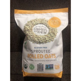 ของพร้อมส่ง ข้าวโอ๊ต Sprouted Rolled Oats Gluten Free Glyphosate Free 2.27kg