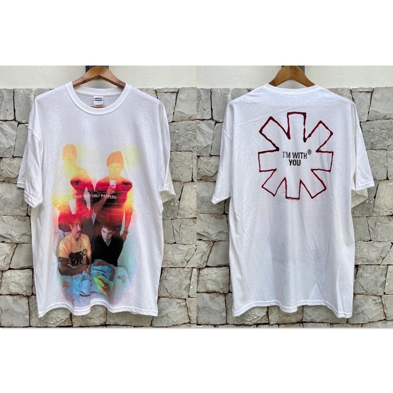 เสื้อวง RED HOT CHILI PEPPERS ลิขสิทธิ์แท้ นำเข้าจาก USA