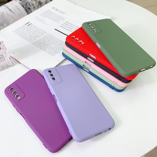 เคสสีพาสเทล เคสVIVO เคสกำมะหยี่รองรุ่น มี8สี VIVO Y20 เคสกำมะหยี่ เคสวีโว้ Y12 VIVOY12 เคสวีโว้Y12 V