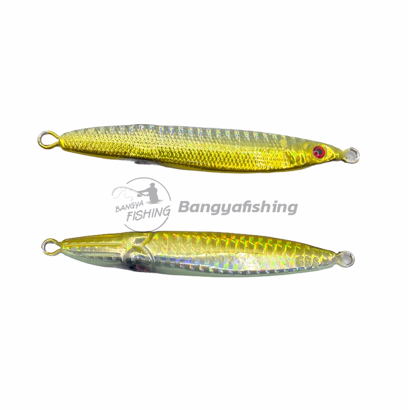 เหยื่อจิ๊ก เหยื่อจิ๊กกิ้ง jigging 60-80-100g เหยื่อแคส ตกปลาเก๋า ปลาอินทรี เหยื่อตกปลา เหยื่อทะเล - รูปที่ 4