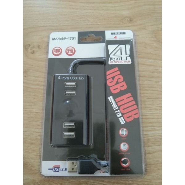 USB HUB 4 PORT MODEL P-1701