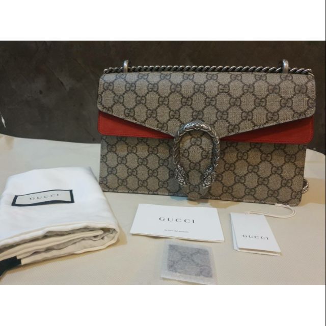 Used like new Gucci Dionysus Small ปีกแดง​