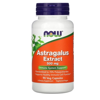 Now Foods, Astragalus Extract 500 mg 90 Veg Capsules