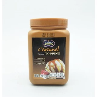 Juniper Caramel Topping 1.2KG(จูนิเปอร์ คาราเมล ท็อปปิ้ง 1.2 กิโลกรัม)***จำกัดการสั่งซื้อ 8กระปุก/ออเดอร์***