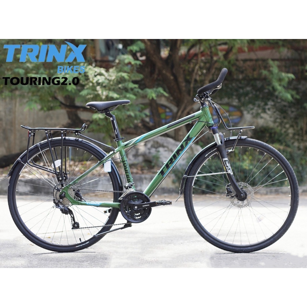 จักรยานทัวร์ริ่ง TRINX ล้อ 700C เกียร์ 27 สปีด  เฟรมอลูมิเนียม