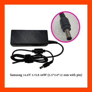 Adapter Samsung 16.0V 3.75A 60W (5.5*3.0*12 mm with pin)