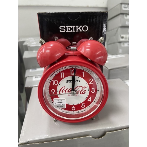 นาฬิกาปลุก SEIKO COCA COLA QHK905R