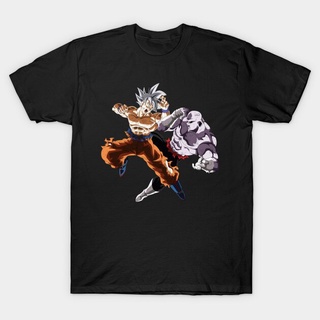 [100% Cotton] เสื้อยืด พิมพ์ลาย Goku Ultra Instinct VS Full Powered Jiren สําหรับผู้ชาย และผู้หญิง