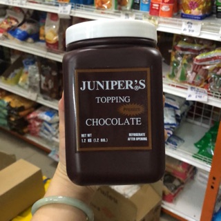 Juniper’s Topping chocolate