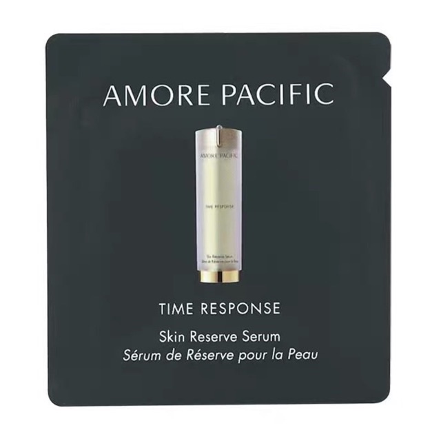 Exp.2028🤍AMORE PACIFIC TIME RESPONSE Skin Reserve Serum 1ml #เทสเตอร์