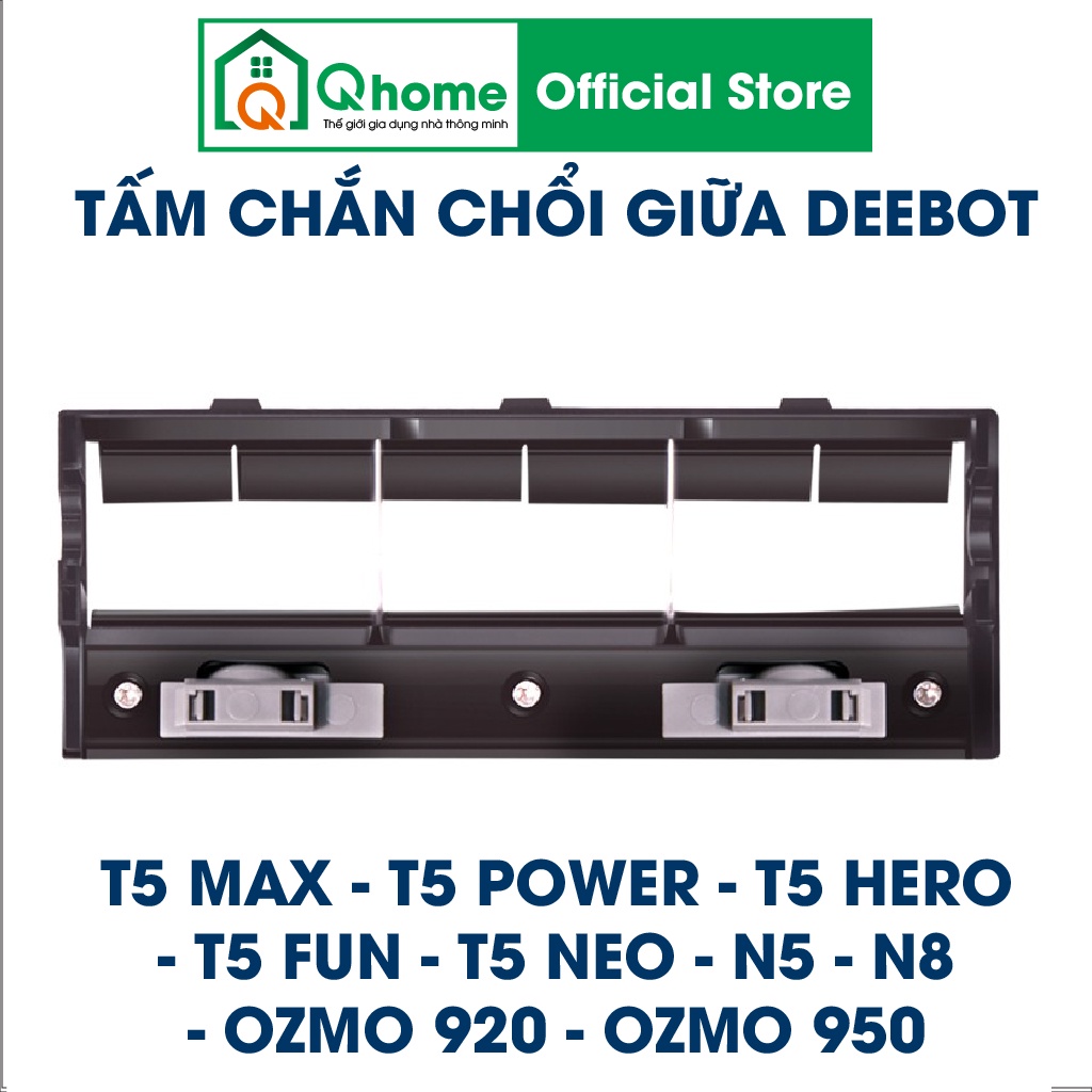 อุปกรณ์เสริม Stopper, ที่ใส่แปรงหลัก, ลูกกลิ้งแปรงสําหรับ Ecovacs Deebot Serie T5, T8, N8, N5, DJ65,