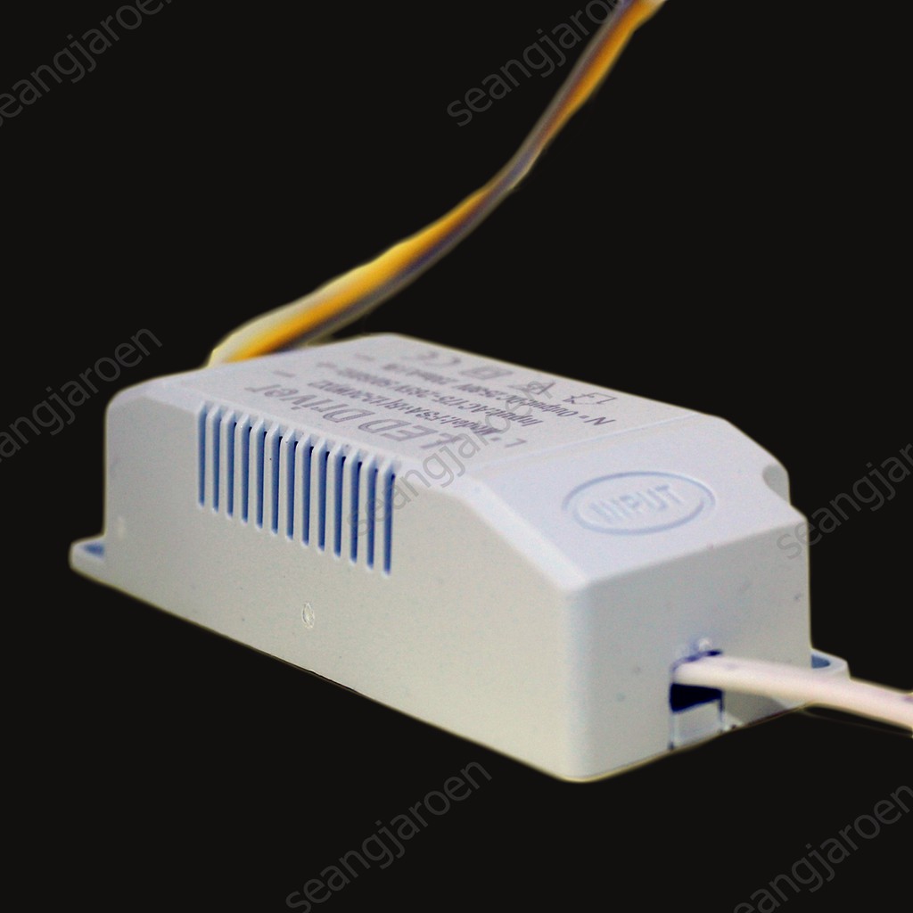 LED DRIVER ทรงเหลี่ยม 12-24W,24-40W 36-50W แบบ3สาย 1ชิ้น