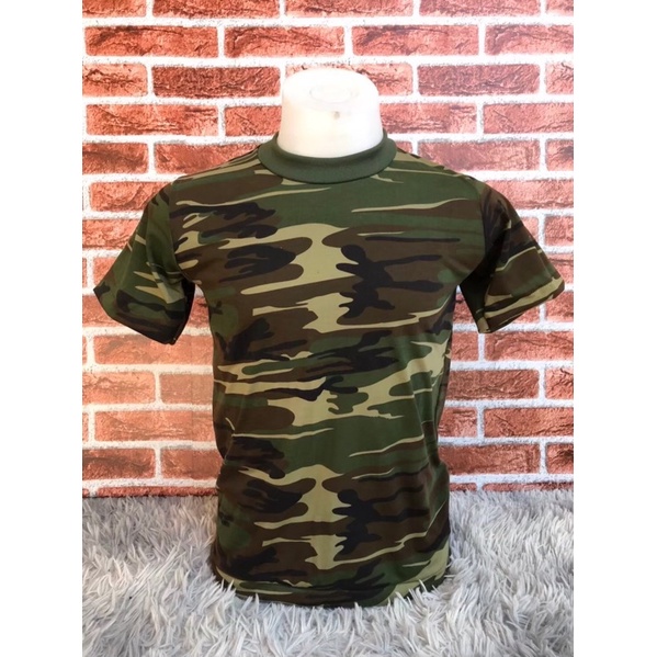 เสื้อทหารแขนสั้นลายพราง สุดเท่