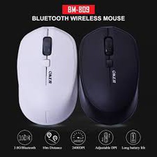 เมาส์บลูทูธ Oker BM-809 Bluetooth mouse เมาส์ไร้สาย