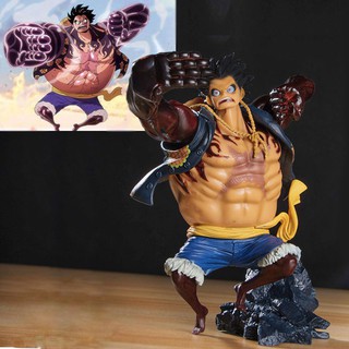 Gear4 Luffy Boundman One Piece วันพีซ โมเดลวันพีช ฟิกเกอ Anime One Piece Monkey D Luffy PVC Figure Gear 4