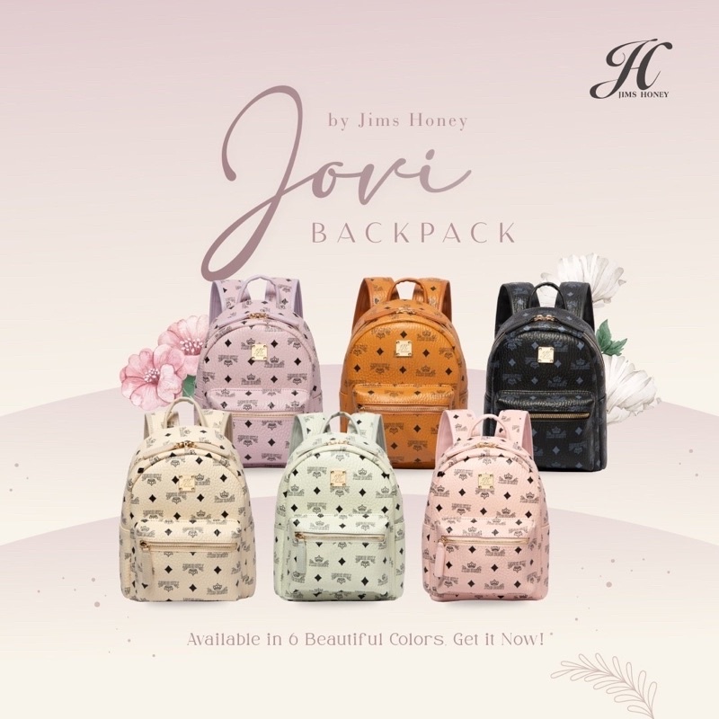 กระเป๋าเป้สะพายหลัง Jovi JIMS HONEY JH Jovi