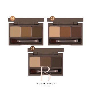 ส่งถูก-ส่งไว📌 Meilinda 3D Brow Powder Palette เมลินดา บราว พาวเดอร์ พาเลท (MC3109)