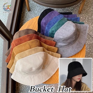 05H6 หมวก Bucket ผ้ากำมะหยี่ ดีไซน์สวย ใส่เท่ห์อย่างมีสไตล์