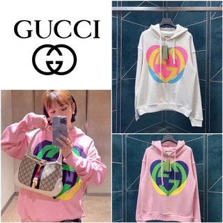 เสื้อสเวตเตอร์ Interlocking G heart sweatshirt