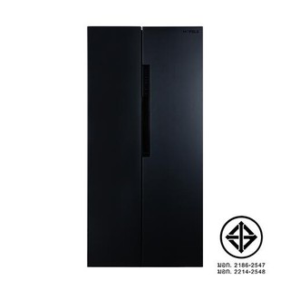 [0% 10 เดือน] (Hafele) ตู้เย็น 2 ประตูแบบตั้งพื้น  เนโร ซีรีย์REFRIGERATOR SIDE BY SIDE NERO-SERIES (495.06.658)