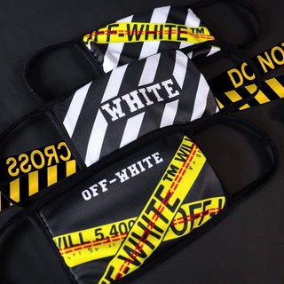 หน้ากากผ้า พิมพ์ลายoff-white