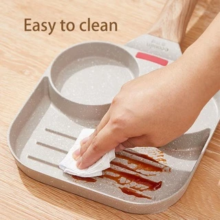 Ecowin 3 in 1 กระทะเคลือบ PFOA ไม่ติดกระทะ อเนกประสงค์ สไตล์ญี่ปุ่น สําหรับเตาอบ