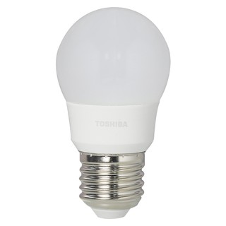 หลอดไฟ LED TOSHIBA A45 G7 4 วัตต์ WARMWHITE E27 สีเหลือง/ขาว หลอดไฟภายในบ้านเอนกประสงค์