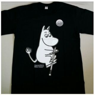 (ผู้ใหญ่)เสื้อยืดแขนสั้น คอกลม ลาย มูมิน Moomin