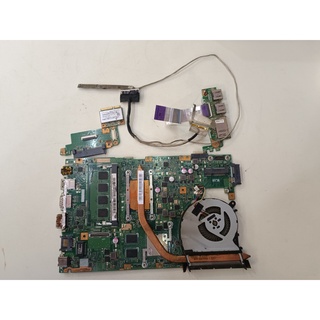 Mainboard Asus X45LD บอร์ดปิดงานใช้ได้ 100%