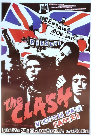 The Clash,โปสเตอร์วงดนตรีต่างประเทศ AM/EU