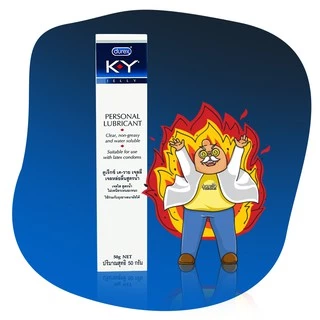 Durex KY Personal Lubricant เจลหล่อลื่น สูตรน้ำ ลื่นแบบธรรมชาติ บรรจุ 1 หลอด (ขนาด 50 g.)