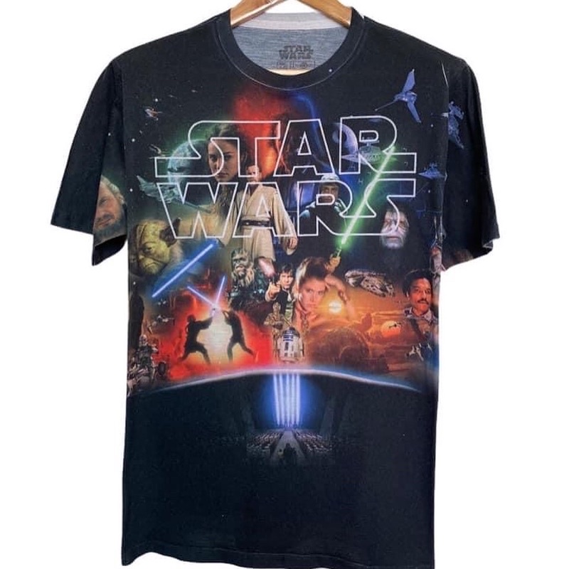 เสื้อยืด Star wars ของแท้ มือสอง สภาพดี