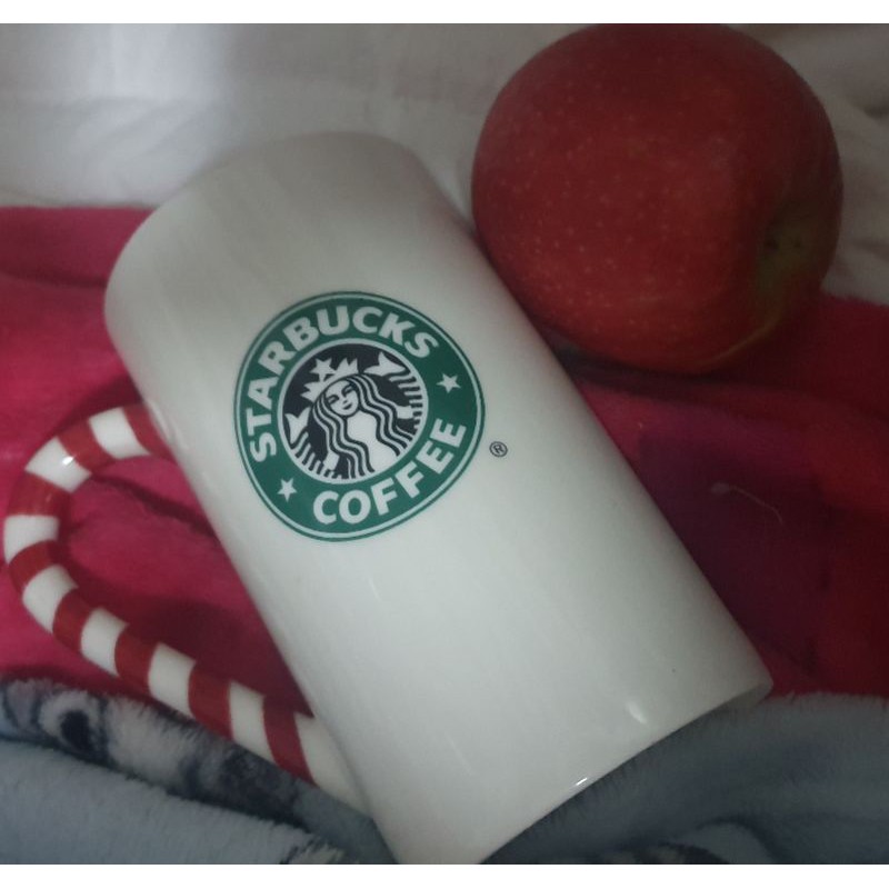 Starbucks Christmas mug hand painted candy cane