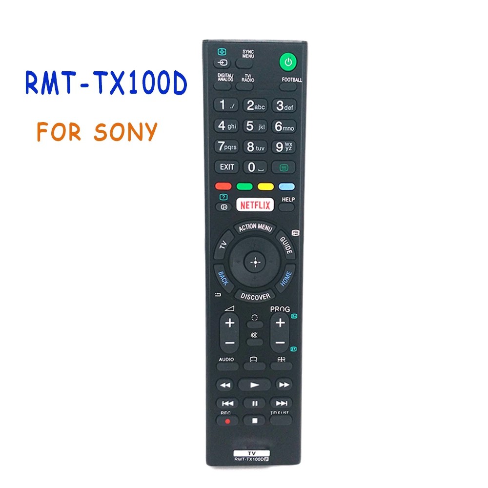 Sony RMT-TX100D เปลี่ยนรีโมทคอนโทรล fit สําหรับ Sony Bravia LCD TV FW-43X8370C FW-49X8370C FW-55X857