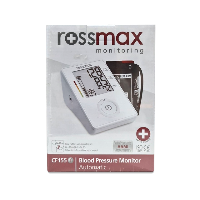 เครื่องวัดความดัน Rossmax blood pressure monitor automatic รุ่น CF155 มาตรฐานสวิตเซอร์แลนด์