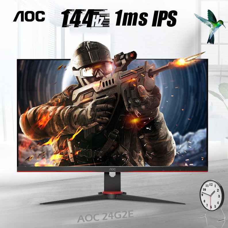 MONITOR (จอมอนิเตอร์) AOC 24G2E/67 23.8" IPS FHD 144Hz Warranty 3 - Y 4i2f